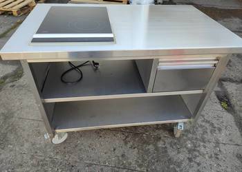 Stanowisko szafkowe otwarte z płytą grzewczą 114x70 Stanowisko szafkowe otwarte z płytą grzewczą 114x70