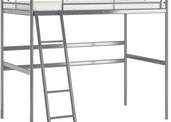 Łóżko piętrowe IKEA SVARTA z materacem