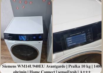 Pralka Siemens WM14U940EU Avantgarde | 10 kg | 1400 obr/min |  A+++