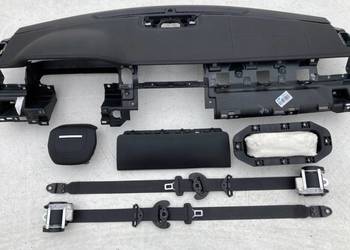 AIRBAG DESKA EVOQUE L538 LAND ROVER KOKPIT PODUSZKI PASY 100% ORYGINAŁ