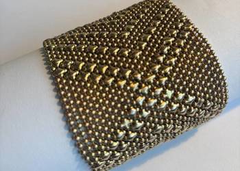 Bransoletka koraliki z mosiądzu