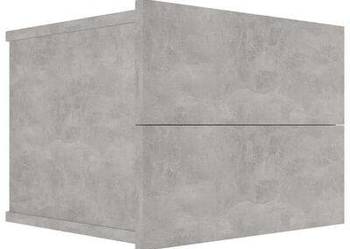 vidaXL Szafka nocna, betonowy szary, 40x30x30 cm(801061)