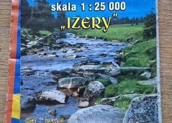 Góry Izerskie "Izery" 1:25 000 mapa turystyczna
