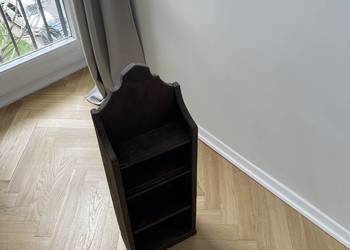 Półka drewniana Drewno ciemne Szafka