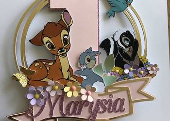 Jelonek Bambi topper dekoracja na tort roczek