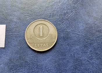Stare monety 1 lit 2002 Litwa