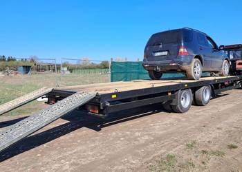 Przyczepa Kogel, Tandem, Laweta, Najazd, Platforma