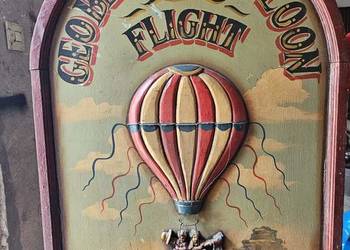 Obraz drewniany z balonem nr.151