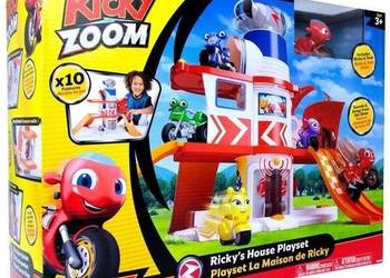 Motor Motocykl Ricky Zoom Baza z Dźwiękiem Dźwięk Zjeżdżalni