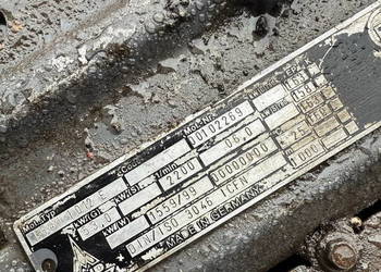 silnik DEUTZ Turbo BF4M1012 4 cylindrowy 75KM części wózek widłowy