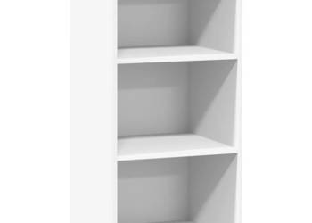 Szafka biała 45x41x93 cm materiał drewnopochodny WM-846355