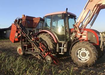 Kombajn do czosnku obcinający firmy erme