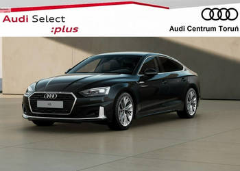 Audi A5 Sportback LED_Webasto_Kamera_3-strefy_Asystenci_Indukcja_Dynam.Zaw…