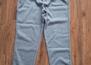 nowe klasyczne spodnie w jodełkę na metce rozmiar L ale to chyba S