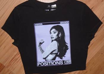 krótka bluzeczka H&M ArRIANA GRANDE/ Jak Nowa r .S