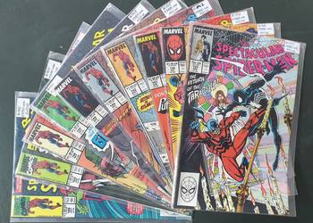 The Spectacular Spider-Man - zestaw 10 komiksów 1988-989