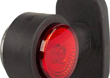Lampa obrysowa LED, okrągła, 12/24V przykręcana Waś 1400300293BC