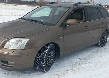 Toyota Avensis T25 2.0B skóra xenon klima grzana wycieraczka opłaty b.ładna