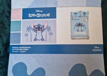 NOWA Pościel Stitch, Lilo i Stitch, bawełniana, Disney HOME, 160x200