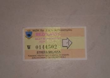 Bilet autobusowy specjalny MZK Przemyśl