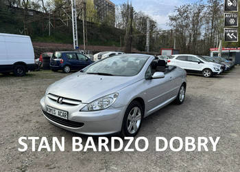Peugeot 307 CC 1.6i-16V-109km-2-Właściciel-Klimatonik-PDC-Komputer-Stan ba…
