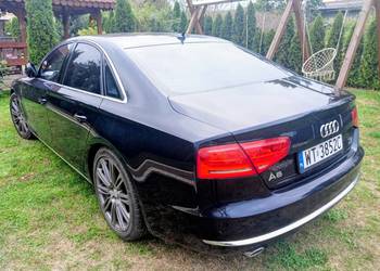 Audi A8 D4 . 2012 . Jasna skóra.