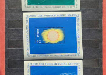 Bloki DDR 1964 stan bardzo dobry - kosmos