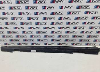 BMW F30 F31 NAKŁADKA LISTWA PROGOWA LEWA 475 BLACK SAPHIRE 901038518