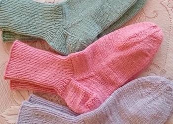 Skarpety z włóczki 38-40