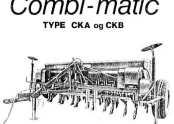 Nordsten Combi Matic Cka Ckb siewnik instrukcja obsługi