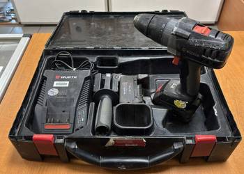Wkrętarka Wurth BS 18-A Power – 2x4.0Ah, 18V, Ładowarka, Walizka