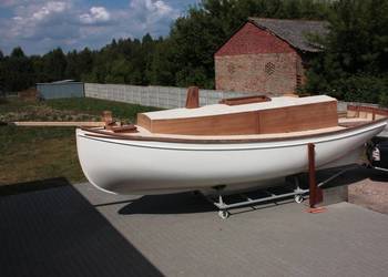 Jacht żaglowy kuter gaflowy oldtimer