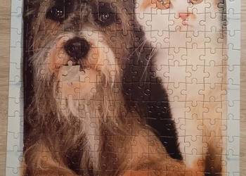 Puzzle dla dzieci pies i kot 260 - brak 2 sztuk