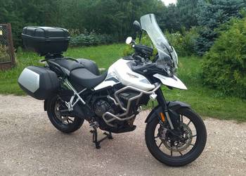 Triumph Tiger 900 GT PRO A2 doposażony biała perła
