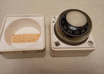 Antyk 1986r. kompas morski magnetyczny
