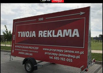 inne MER Przyczepa reklamowa