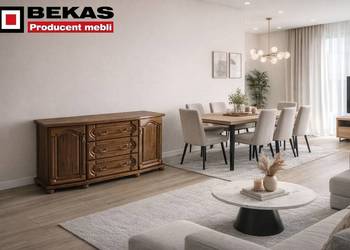 Śliczna Komoda 160` Dąb Rustikalny Producent Bekas Meble StyLOVE dąb Złoty