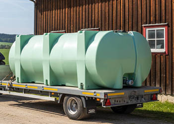 ZBIORNIK MOBILNY NA WODĘ PITNĄ 6000L ATEST