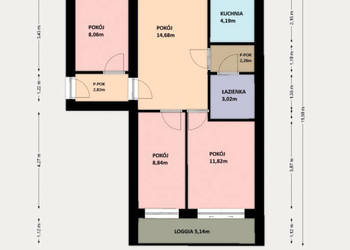 Dwustronne 4-pokojowe mieszkanie 55m² Warszawa-Bielany | BEZPOŚREDNIO