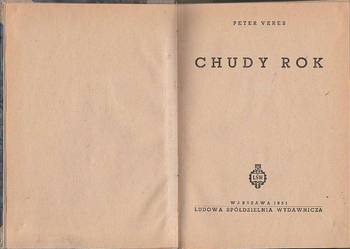 (7522) CHUDY ROK – PETER VERES