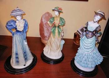 Trzy figurki porcelanowe z Kolekcji The Leonardo Collection