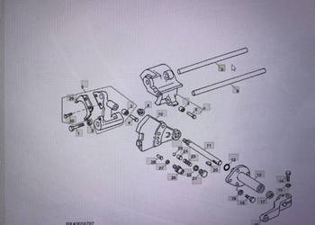 John Deere R70558/wał/ John Deere 4555/4755/4955