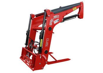 Ładowacz czołowy TUR-4 udźwig 1500kg euroramka C382, 380, Zetor 7341 itp.