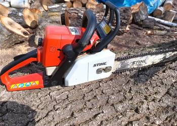 Piła motorowa Stihl 025 po serwisie.