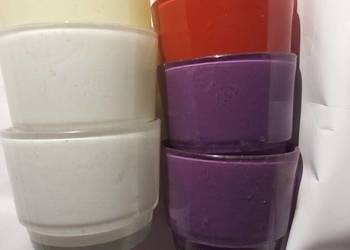 doniczka= osłona szklana biała, czerwona, fioletowa-7 szt - osłona szkło