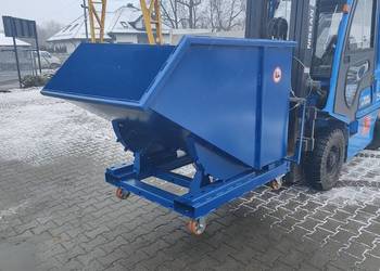 Kontener samowyładowczy do wózka widłowego 1000L / PRODUCENT