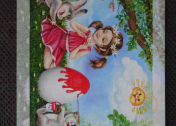 pocztówki kartki świąteczne Wielka Noc