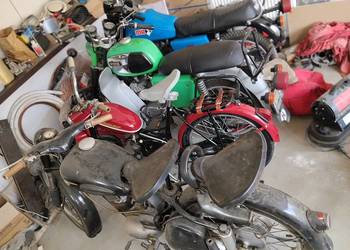 Sprzedam motocykle zabytkowe zarejestrowane biała blacha
