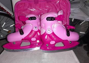 Łyżwy dla dziecka regulowane rozmiar 28-31