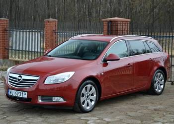 Opel Insignia 2.0T 220KM SPORT Navi Tempomat GrzanaWentylowana Skóra Serwis